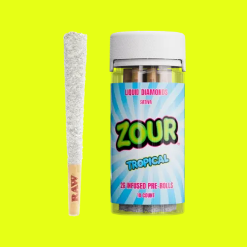 ZOUR STASH INFUSED 2G PRE-ROLLS 10CT