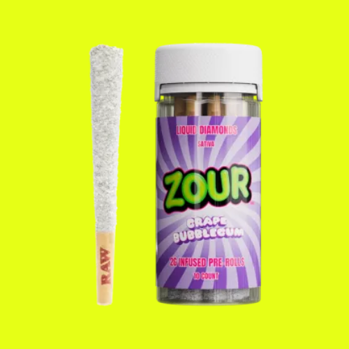 ZOUR STASH INFUSED 2G PRE-ROLLS 10CT