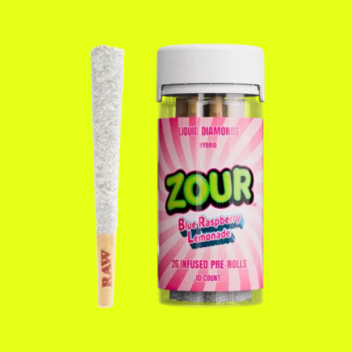 ZOUR STASH INFUSED 2G PRE-ROLLS 10CT