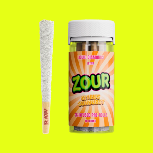 ZOUR STASH INFUSED 2G PRE-ROLLS 10CT