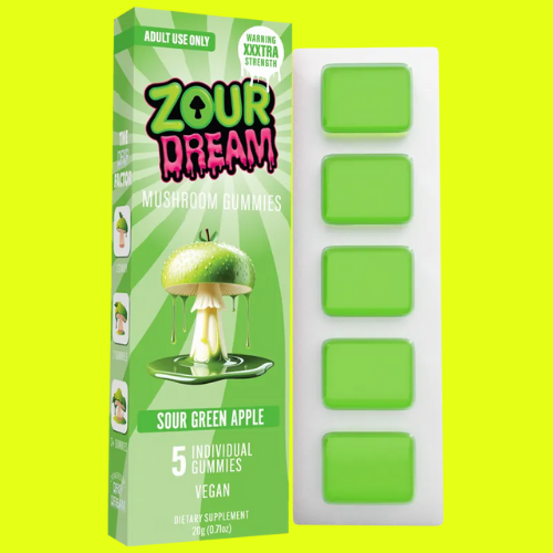 Zour Stash DREAM MIND MELTING MUSHROOM GUMMIES 5PK