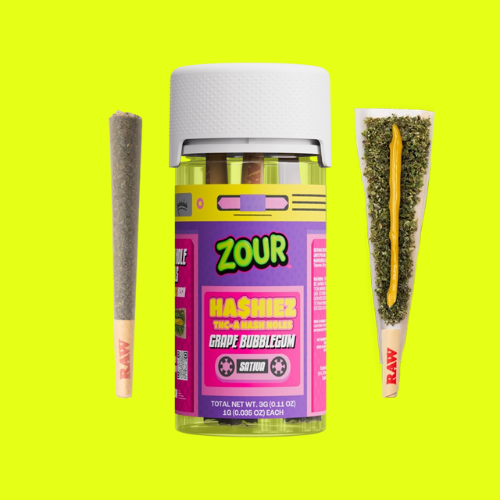 THCA HASHIEZ PRE ROLL 3CT JAR 3G