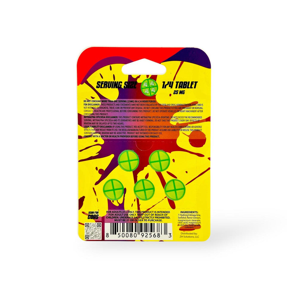 ZOURZ HYDROXY 100MG/500MG 5PK